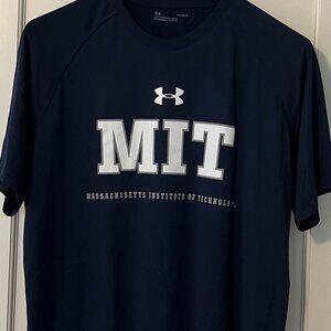 MIT College Logo Running Shirt - Mens Large - Under Armour